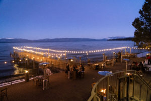 Winter dining at the West Shore Cafe and Inn