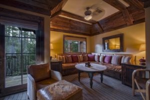 The McKinney Bay Suite living room.