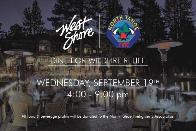 West Shore Cafe Dine for Wildfire Relief